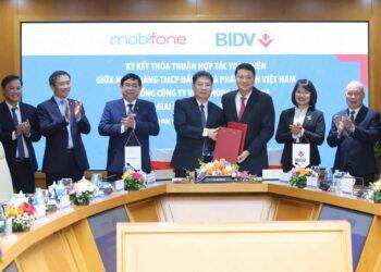 BIDV và MobiFone ký kết thỏa thuận hợp tác toàn diện giai đoạn 2021-2026