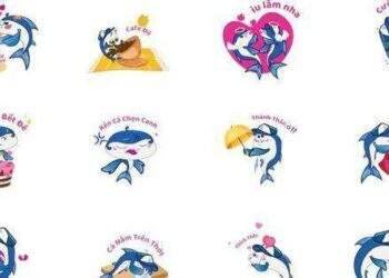 Bộ sticker Bé Tra 'chạy' miễn phí trên Zalo