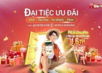 Bùng nổ khuyến mại tới 100.000 đồng trên Agribank E-Mobile Banking