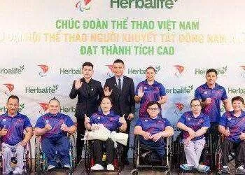 Herbalife Việt Nam đồng hành cùng lễ xuất quân đoàn vận động viên tham dự ASEAN Para Games 2023 tại Campuchia