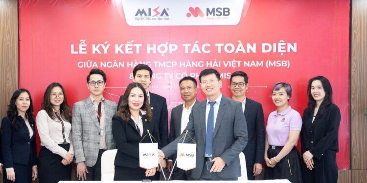 MSB ký kết hợp tác toàn diện cùng MISA triển khai giải pháp tài chính số cho doanh nghiệp
