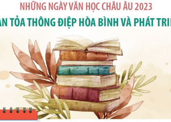 Những ngày Văn học châu Âu 2023: Lan tỏa thông điệp hòa bình và phát triển