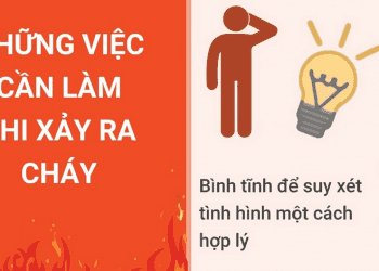 Những việc cần làm khi xảy ra cháy