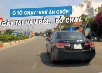 Ô tô Honda Accord chạy 'như ăn cướp', gây tai nạn trên quốc lộ rồi bỏ chạy