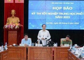 Bộ Giáo dục và Đào tạo công bố thông tin về kỳ thi tốt nghiệp THPT 2023