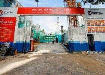 Dự án tòa nhà văn phòng Phát Đạt hoàn thành kết cấu phần ngầm