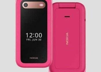 HMD Global sắp tung Nokia 2660 Flip màu hồng và xanh