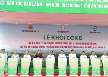 Khởi công cao tốc Cao Lãnh - An Hữu, từng bước hình thành mạng lưới cao tốc Vùng Đồng bằng sông Cửu Long