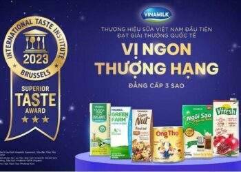 Không chỉ có sao từ Michelin, lần đầu tiên các sản phẩm sữa Việt Nam nhận được 3 sao cho vị ngon