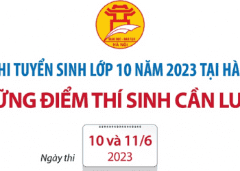 Kỳ thi tuyển sinh lớp 10 THPT tại Hà Nội năm 2023: Những điểm thí sinh cần lưu ý