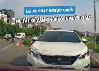 Lái ô tô ngược chiều, nữ tài xế vẫn 'sửng cồ' chửi bởi người đi đúng