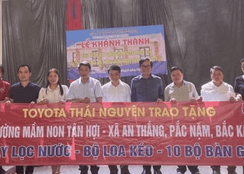 Quỹ Toyota xây điểm trường cho trẻ em vùng sâu