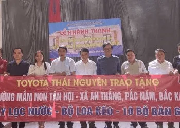 Quỹ Toyota xây điểm trường cho trẻ em vùng sâu