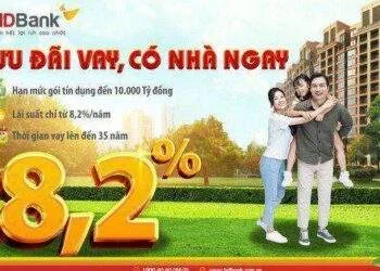 Vay mua nhà lãi suất chỉ từ 8/2%/năm tại HDBank
