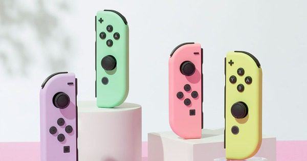 Nintendo tiết lộ dòng tay cầm Joy-Con mới đầy màu sắc