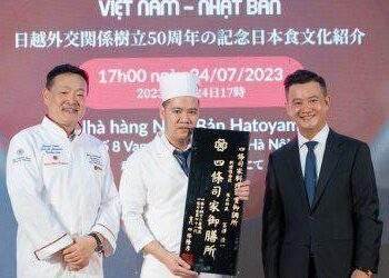 Bậc thầy ẩm thực Nhật Bản đến Việt Nam