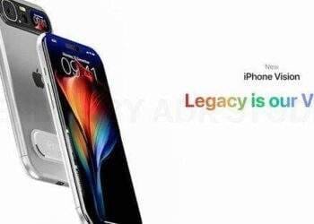 Độc đáo ý tưởng iPhone Vision với màn hình kép