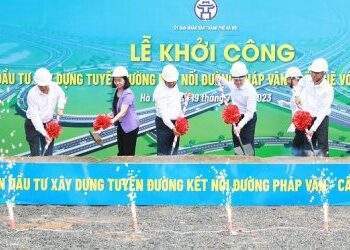 Hà Nội khởi công tuyến đường kết nối Pháp Vân