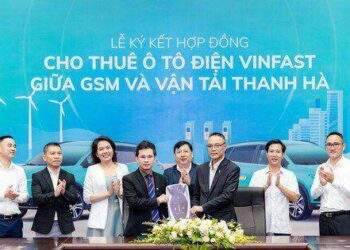 Hợp tác xã Vận tải Thanh Hà 250 xe ô tô điện VinFast từ GSM để cung cấp dịch vụ taxi điện tại Đắk Lắk