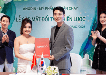 Komeco Group tổ chức lễ ký kết ủy quyền thương hiệu ANODIN