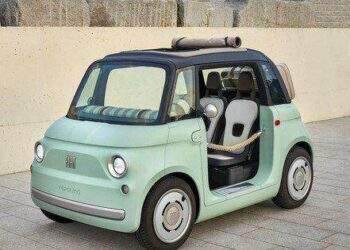 Ô tô điện Fiat Topolino siêu nhỏ, ngắn hơn VinFast VF3