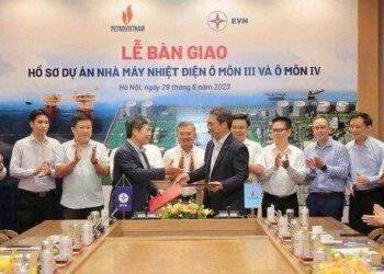 Petrovietnam tiếp nhận bàn giao hồ sơ Dự án Nhà máy Nhiệt điện Ô Môn III và Ô Môn IV