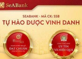 SeABank đạt Top 50 công ty đại chúng uy tín và hiệu quả & Ngân hàng đạt chuẩn công bố thông tin năm 2023
