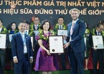 Vinamilk được định giá thương hiệu 3 tỷ USD, là thương hiệu thực phẩm giá trị nhất