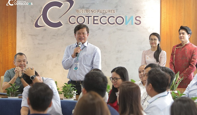 Coteccons dự kiến phát hành gần 25 triệu cp thưởng, tăng vốn lên hơn 1 ngàn tỷ đồng