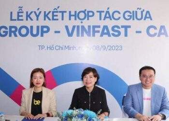 Be Group hợp tác cùng VinFast và Cake by VPBank hỗ trợ tài xế chuyển đổi sang xe điện