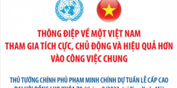 Thông điệp về một Việt Nam tham gia tích cực vào công việc chung của Liên hợp quốc