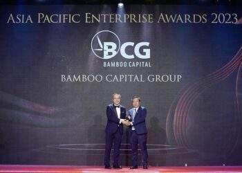 Bamboo Capital và Tracodi nhận giải doanh nghiệp xuất sắc Châu Á 2023