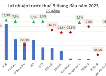 Tỷ lệ CIR phân hóa rõ nét