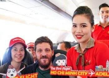 Đường bay đến Perth, Adelaide của Vietjet vừa khai trương