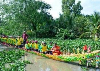 Phân bón Cà Mau chung vui cùng đồng bào Khmer Sóc Trăng tại Lễ hội Óoc Om Bóc 2023