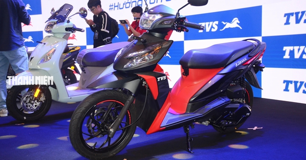Xe tay ga TVS Dazz 110 vào Việt Nam giá 25,9 triệu đồng, cạnh tranh Honda Vision