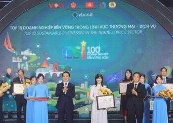 BIDV được vinh danh Top 10 Doanh nghiệp bền vững lĩnh vực thương mại