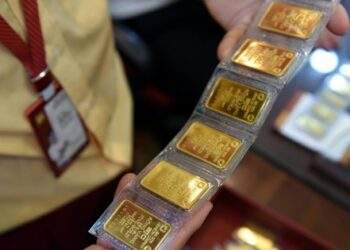 Giá vàng miếng SJC đột ngột tăng mạnh lên lại mức kỷ lục