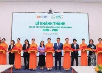 Khánh thành “Trung tâm thực hành Tài chính Ngân hàng SHB – VNU” tại ĐHQG-HN