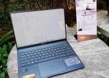 Asus mở bán laptop Zenbook 14 OLED trang bị chip AI