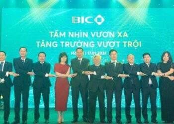 BIC tăng trưởng cao nhất trong Top 10 Công ty bảo hiểm phi nhân thọ Việt Nam
