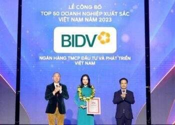 BIDV giữ vững vị trí Top 50 doanh nghiệp xuất sắc Việt Nam năm 2023