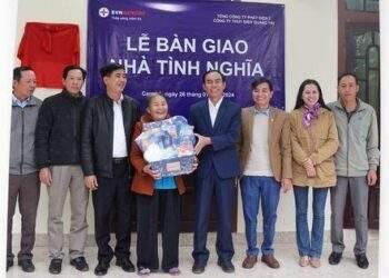 Công ty Thủy điện Quảng Trị xây nhà tình nghĩa