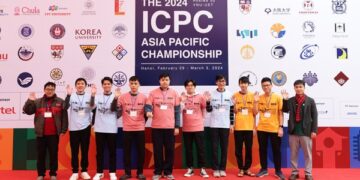 65 đội tuyển châu Á - Thái Bình Dương tranh suất vào chung kết ICPC toàn cầu