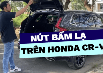 Nút bấm 'lạ' trên cốp xe Honda CR-V để làm gì?