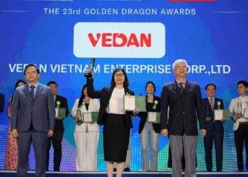 Vedan Việt Nam lần thứ 3 được vinh danh tại Giải thưởng Rồng Vàng 2024