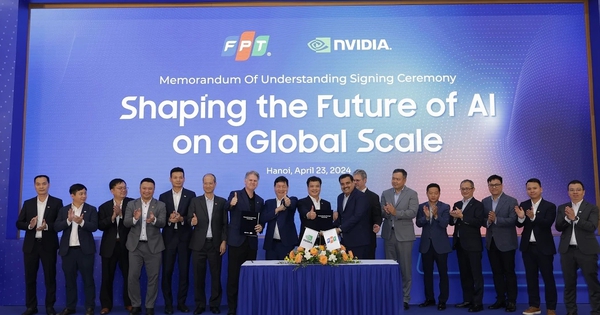 FPT hợp tác toàn diện với NVIDIA, cùng xây dựng nhà máy AI tại Việt Nam