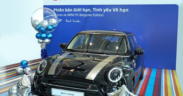 UOB Việt Nam trao xe Mini Cooper độc nhất vô nhị cho khách hàng