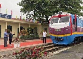 Lần đầu có đường sắt liên vận quốc tế từ ga Cao Xá, Hải Dương đi Trung QuốcDUo