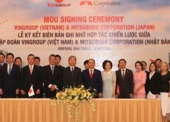 Vingroup và Mitsubishi Corporation ký biên bản ghi nhớ hợp tác chiến lược toàn diện
